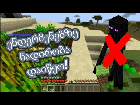 ენდერმენებზე ნადირობა დაიწყო! | Minecraft: Survival 2.0 (თამაშის გასვლა) - #5